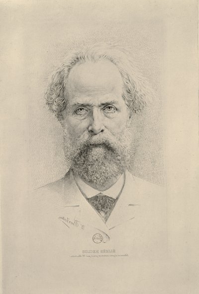 Portrait of Elisee Reclus (1830-1905) by William Barbotin